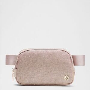 Lululemon Athletica Metallic Pink Crossbody Bag